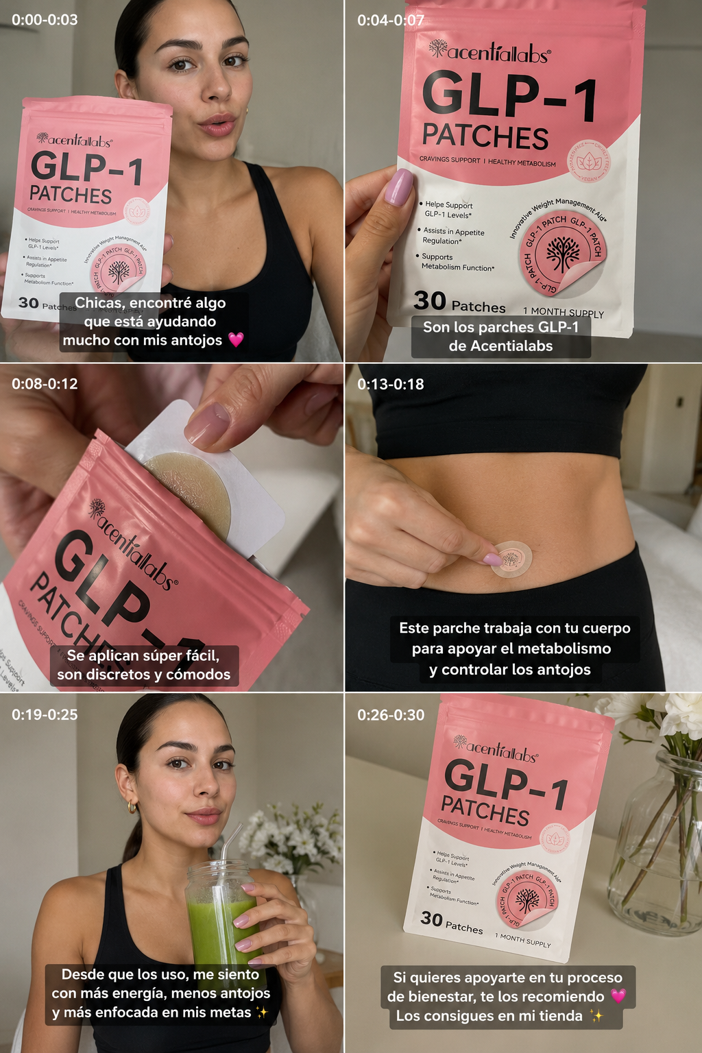 Parches GLP-1