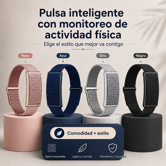 Brazalete inteligente de monitoreo de actividades físicas