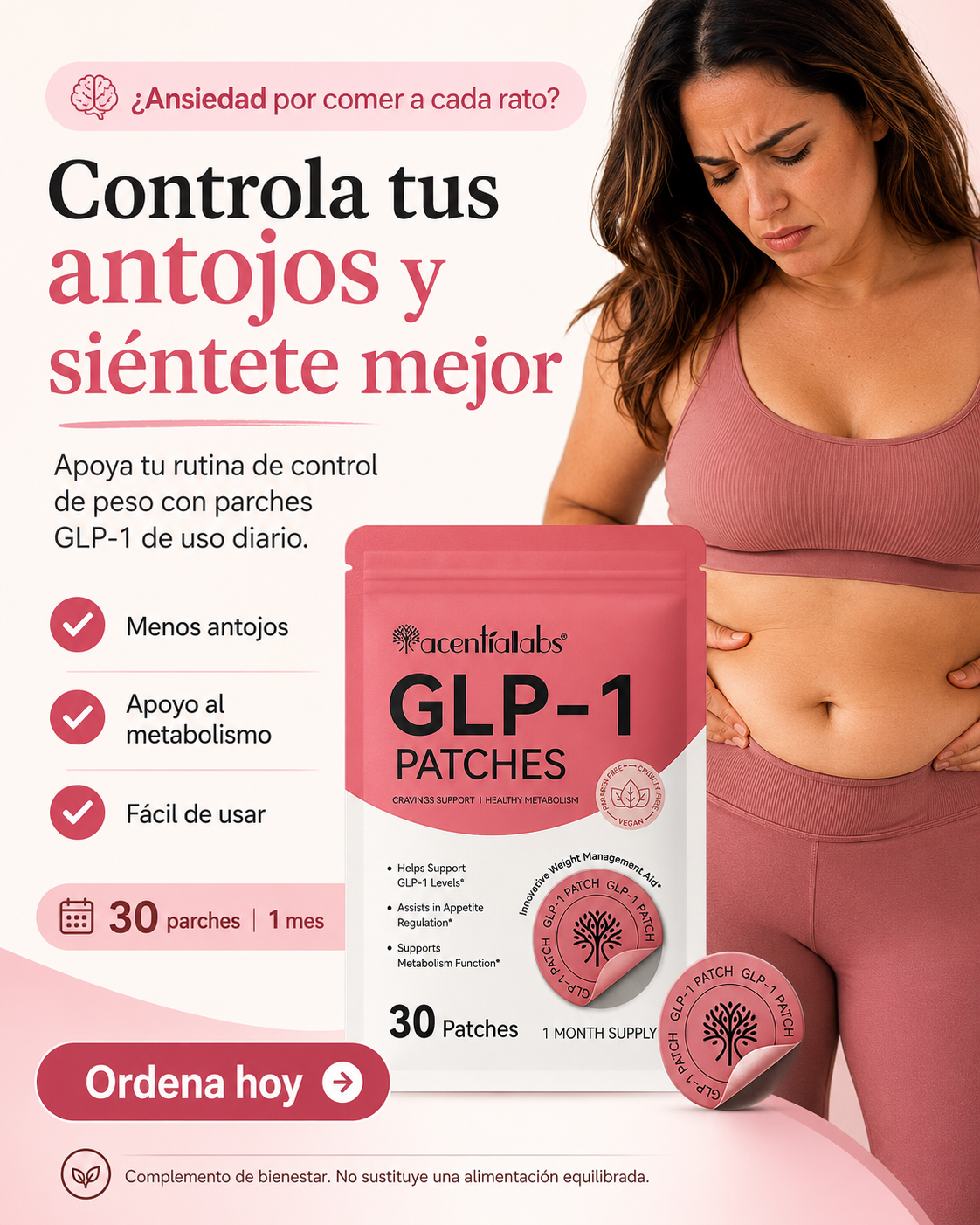 Parches GLP-1