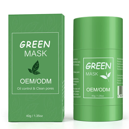 Mascarilla de te Verde y berengena