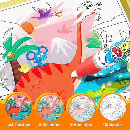 Libro Mágico de Agua para Colorear 3 unidades