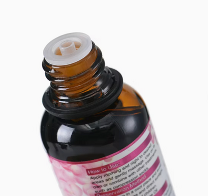 ACEITE DE MASAJE DE ROSA PARA EL CUIDADO DE LAS VENAS